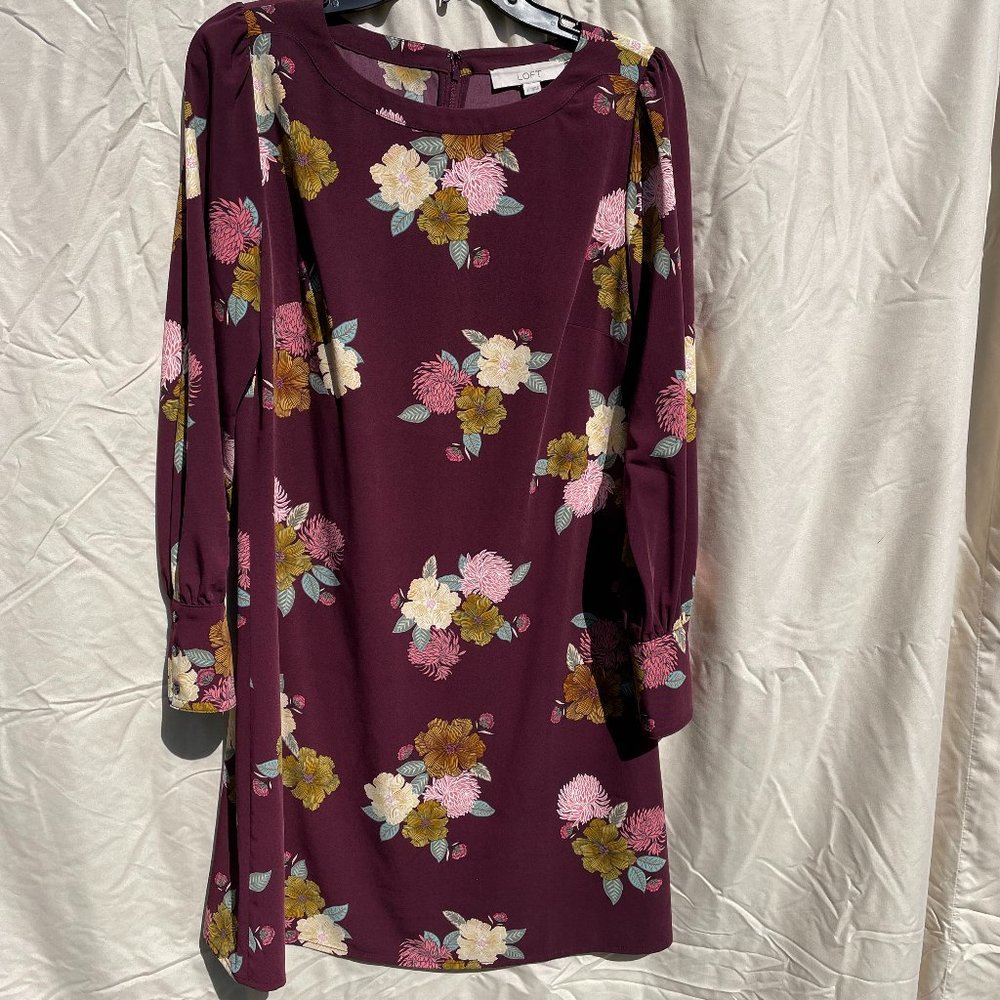 LOFT Floral Dress